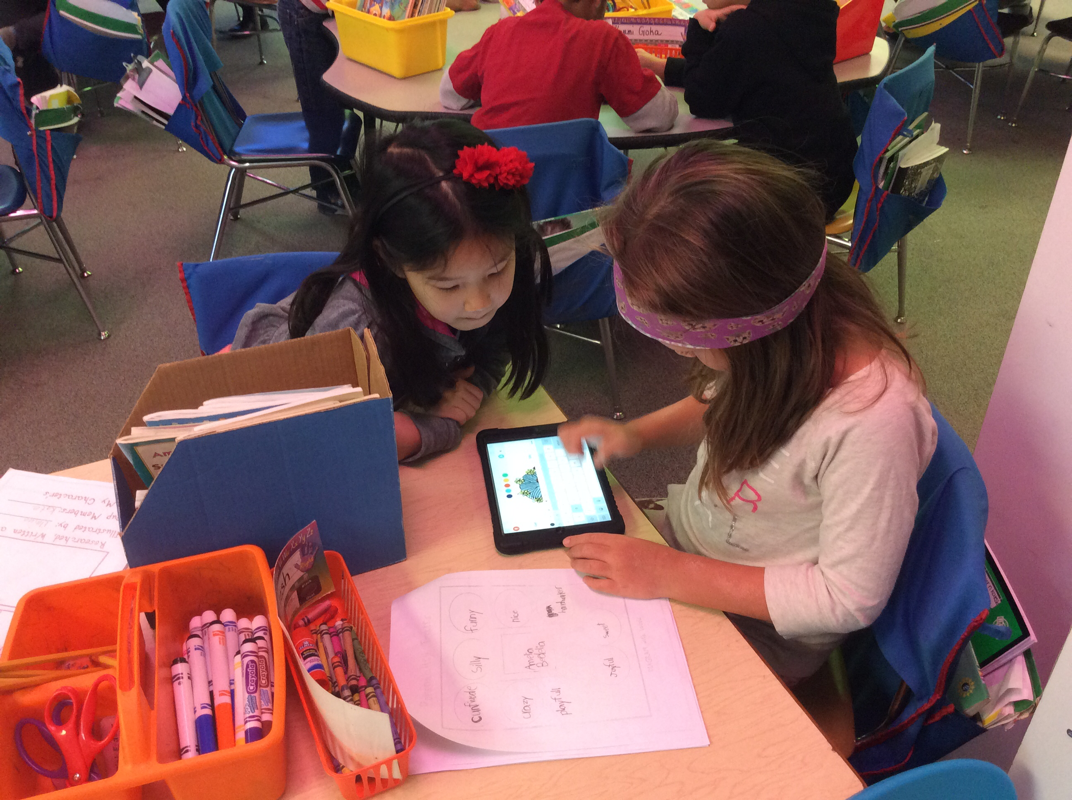 Busy First Graders- Working on Educreation Projects, 100s Day Fun, and ...